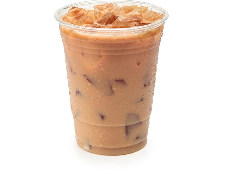 An Iced Mocha Latte in a Plastic Cup – License Images – 647673